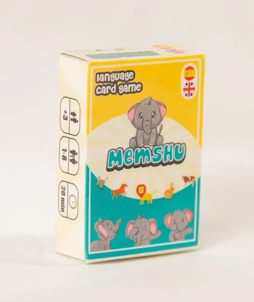 Frente del juego de cartas de los animales