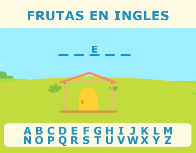 Juego online en inglés para primaria