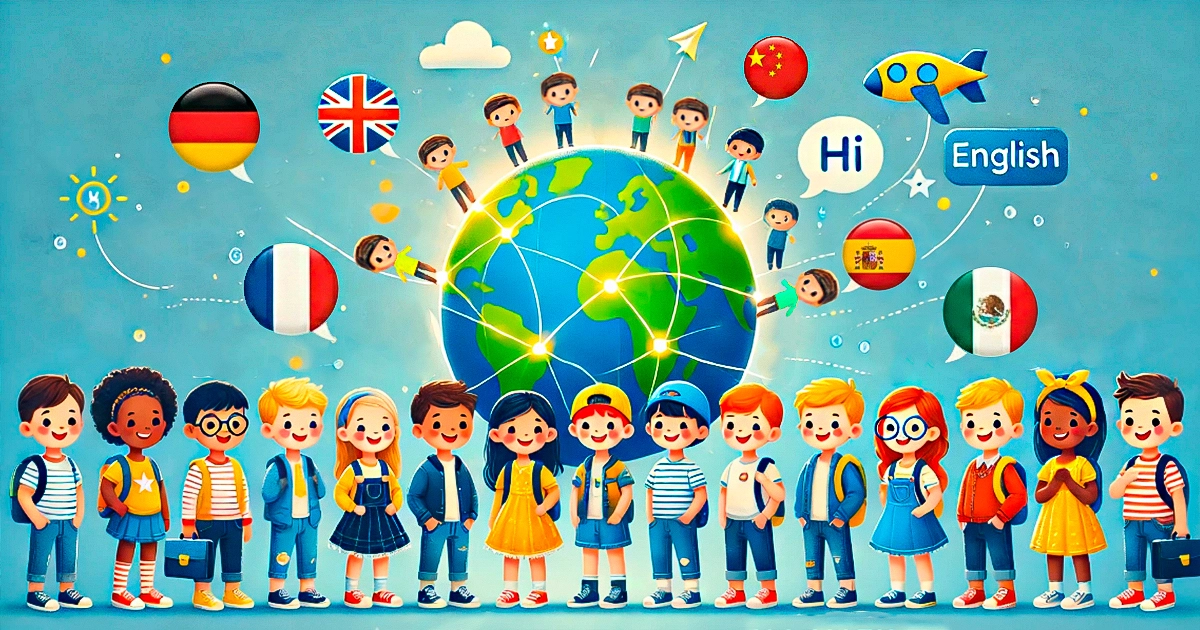 El idioma universal: Cómo el inglés abre las puertas a niños